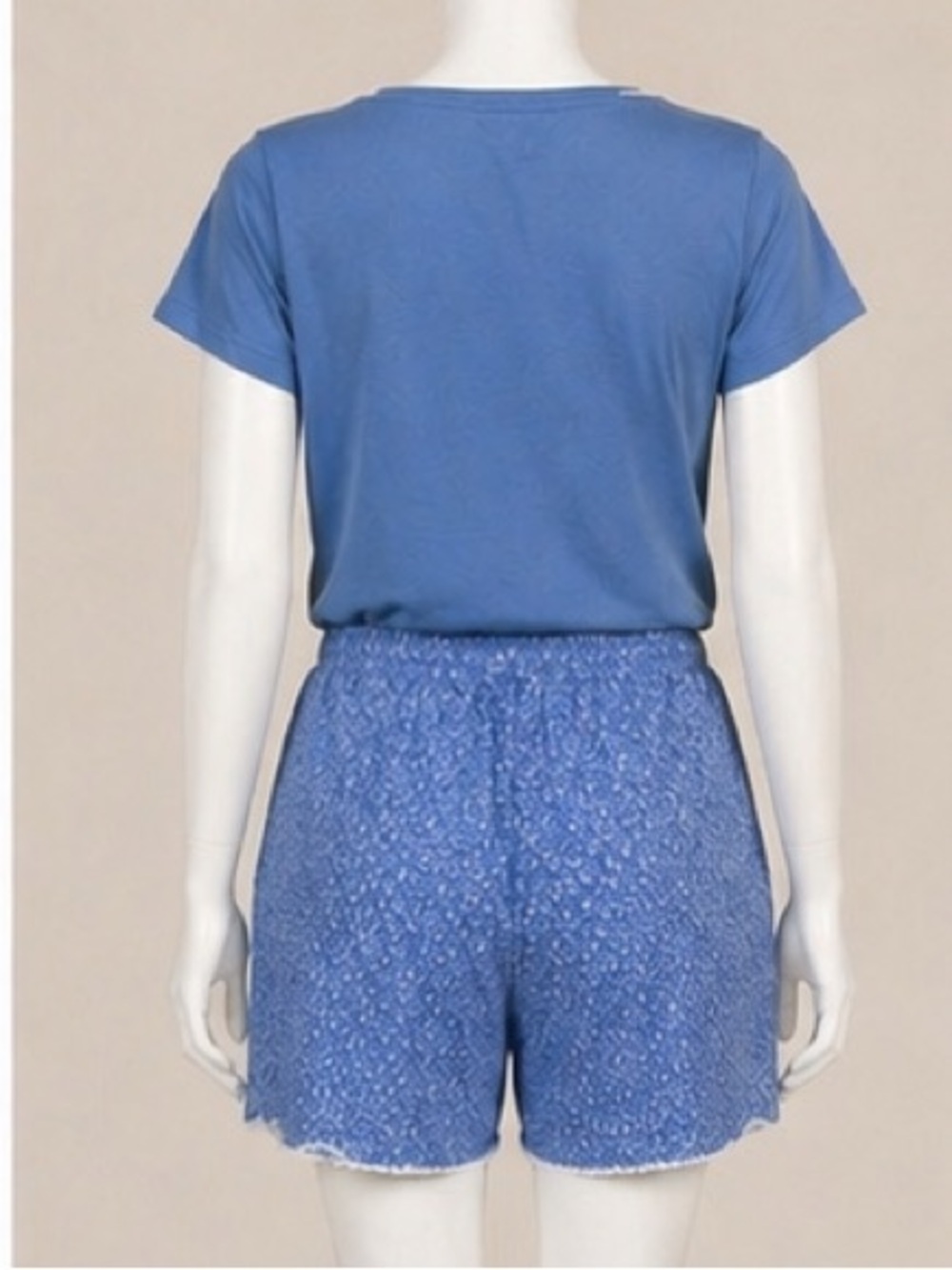 Carole Hochman 2 piece Blue Floral Pajama Loungewear Set 3X - Picture 2 of 7